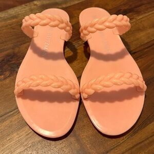 Stuart Weitzman Braida Sawyer Jelly Sandal